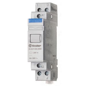 Schakelrelais 2 maakcontacten 20A 110V AC