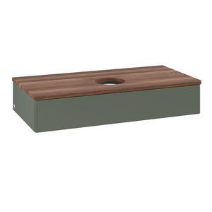Wastafelonderkast Antao 1000x190x500mm L.Green Matt Lacquer K09012HL