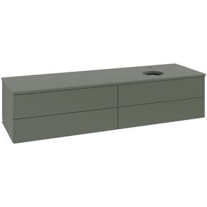 Wastafelonderkast Antao 1600x360x500mm L.Green Matt Lacquer L27050HL