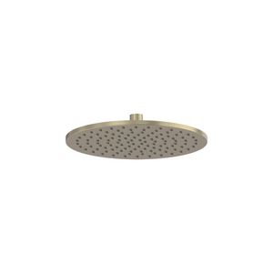 Hoofddouche 9l/min. 250mm antikalk nozzles geborsteld  mat goud PVD MAY