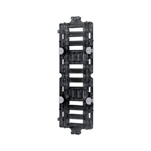 Raildrager voor CI kast 375mm 3x HxD=40x10mm
