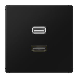 Afdekking zwart voor HDMI/USB LS990