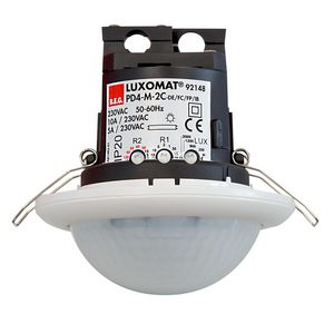 Aanwezigheidsmelder 2C 360gr. IB wit IP20 24m 2Kanaal