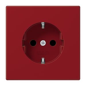 Wandcontactdoos LS990 rood slagvast met R/A