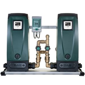 Compact drukverhogingsinstallatie E.sytwin voor drinkwater