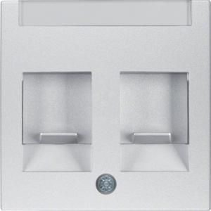 Centraaldoos RJ-datacontactd. 2v berker S.1/B.3/B.7 alulook