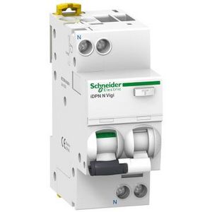 Aardlekautomaat 1-polig + Nul 16A/300mA B-Karakteristiek iDPN H