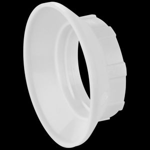 Schroefring E12 en E14 lamphouders wit hoogte 15mm VVE=1000