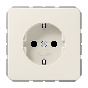 Wandcontactdoos wit met R/A CD500