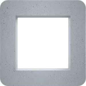 LED-afdekraam 1-voudig, C.8, concrete stone, glad beton