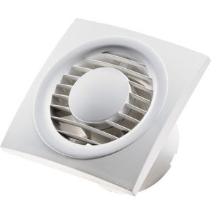 Wandventilator ECA-100 Piano Hygro