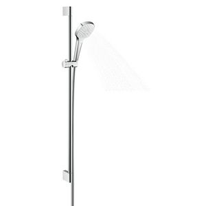 Croma Select E Vario EcoSmart glijstangset 90 cm wit/chroom