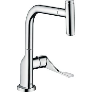 AXOR Citterio Select 1-hendel keukenmengkraan+uit vuistdouche chroom
