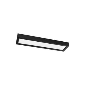 Opbouwarmatuur LED Pro-Ceiling zwart 150x600mm H=48mm max. 20W IP40 dimbaar