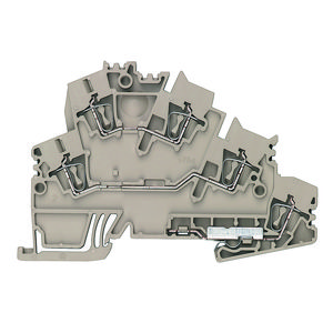 Aardklem PE terminal d.beige 2.5mm² VVE=50
