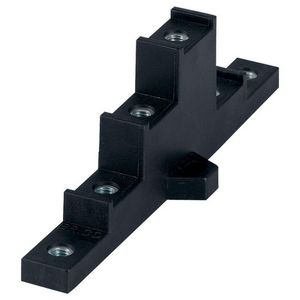 Raildrager voor aansluitrails 15x5 en 20x5 160-250A 4P