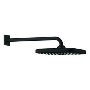 Tempesta 250 hoofdouche vierkant 380mm 9,5l/m Matte Black (mat zwart) (prof)