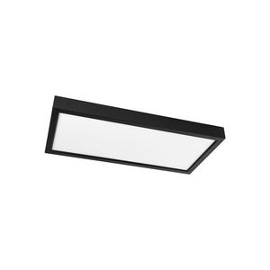 Opbouwarmatuur LED Pro-Ceiling zwart 300x600mm H=48mm max. 30W IP40 dimbaar
