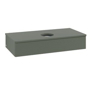 Wastafelonderkast Antao 1000x190x500mm L.Green Matt Lacquer K09110HL
