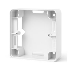 Opbouwbehuizing in RAL9003 voor eTOUCH PRO / eTOUCH ECO / eB