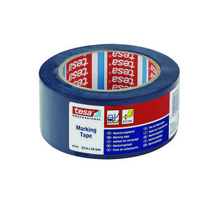 Rol a 33mtr. montage-/reparatietape pvc 33mm voor geïsoleerde leidingen blauw VVE=6