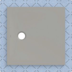 Douchevloer CleanFloor30 geïntegreerd met afdichtingsvlies grijs: 80x80cm
