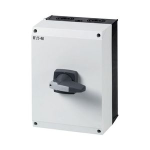 Lastscheider IP65 CI-K5 kast 125A 3-polig +N opb. hangslot knop gr