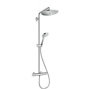 Croma Select S280 1 straalsoort showerpipe chroom 9l/min. ecosmart