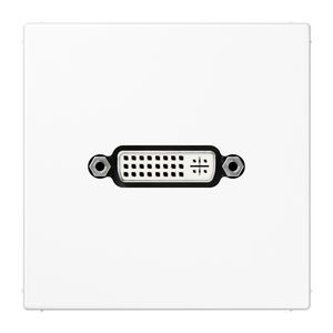 Afdekking alpin wit voor 1xDVI LS990