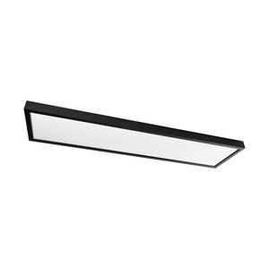 Opbouwarmatuur LED Pro-Ceiling zwart 300x1200mm H=48mm max. 40W IP40 dimbaar