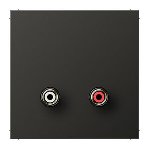 Afdekking antraciet voor Cinch Audio LS
