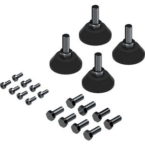 Schroefset Montagevoet