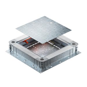 Junction and branch box for screed height 115-160 mm VVE=50