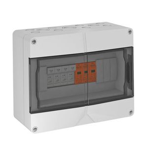 Photovoltaikoplossing 4-String+zekering 900V DC lichtgrijs