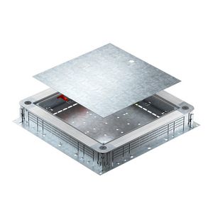 Junction and branch box for screed height 115-160 mm VVE=50