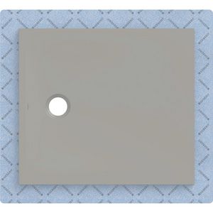 Douchevloer CleanFloor30 geïntegreerd met afdichtingsvlies grijs: 90x80cm