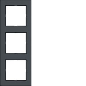 Afdekraam 3-voudig A.1 antraciet