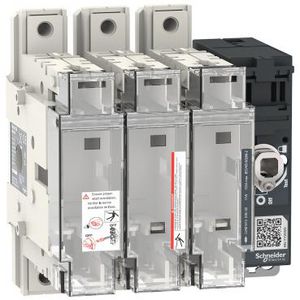 Lastscheider met zekering, Fupact GSD125, 125A, 3 polen, zek