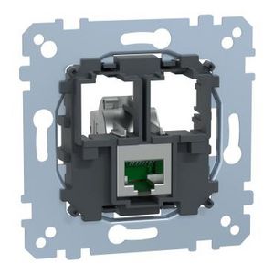 Sokkel RJ45 1-voudig CAT6A STP Actassi Merten