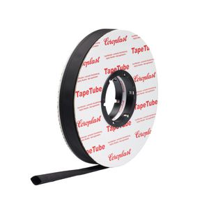 Vezelband 19mm breed L=50m. zwart VVE=16