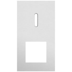 Afdekplaat 2-voud vertic. 71mm centerafst 155-56855