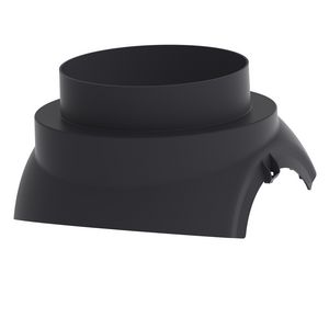 Scharnierkap DX Easy 200mm zwart