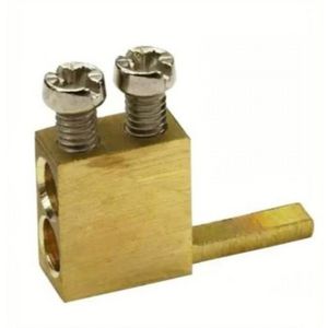 Aftakblok achter ALS 2x10 ongeisoleerd