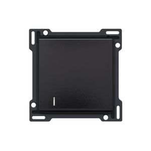 Afwerkingsset lens enkelvoudige schakelaar/knop pianoblack