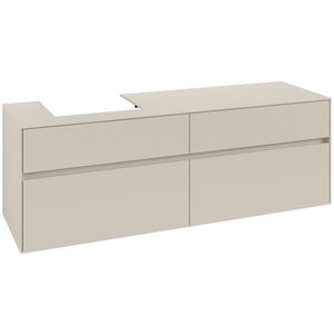 Wastafelonderkast Collaro 1600x548x500mm Cashmere Grey C078B0VN