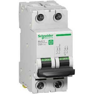 Installatieautomaat 2-polig 0.5A C-karakteristiek 500V D Multi9 C60H-DC