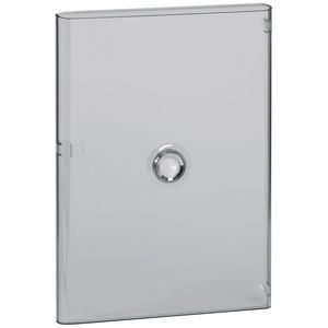 Deur transparant voor behuizing 3x18 modulen 401223 Drivia