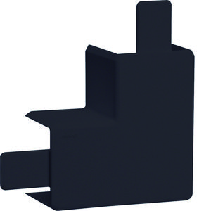 LF vlakke hoek goot 20x35mm halogeenvrij grafietzwart