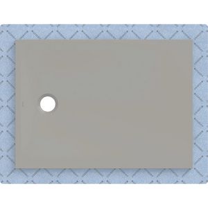 Douchevloer CleanFloor30 geïntegreerd met afdichtingsvlies grijs: 110x80cm
