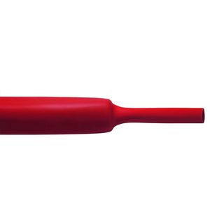 Krimpkous dunw. krimpverh. 2 : 1 - SR1F/51-25.4/rood/1000mm